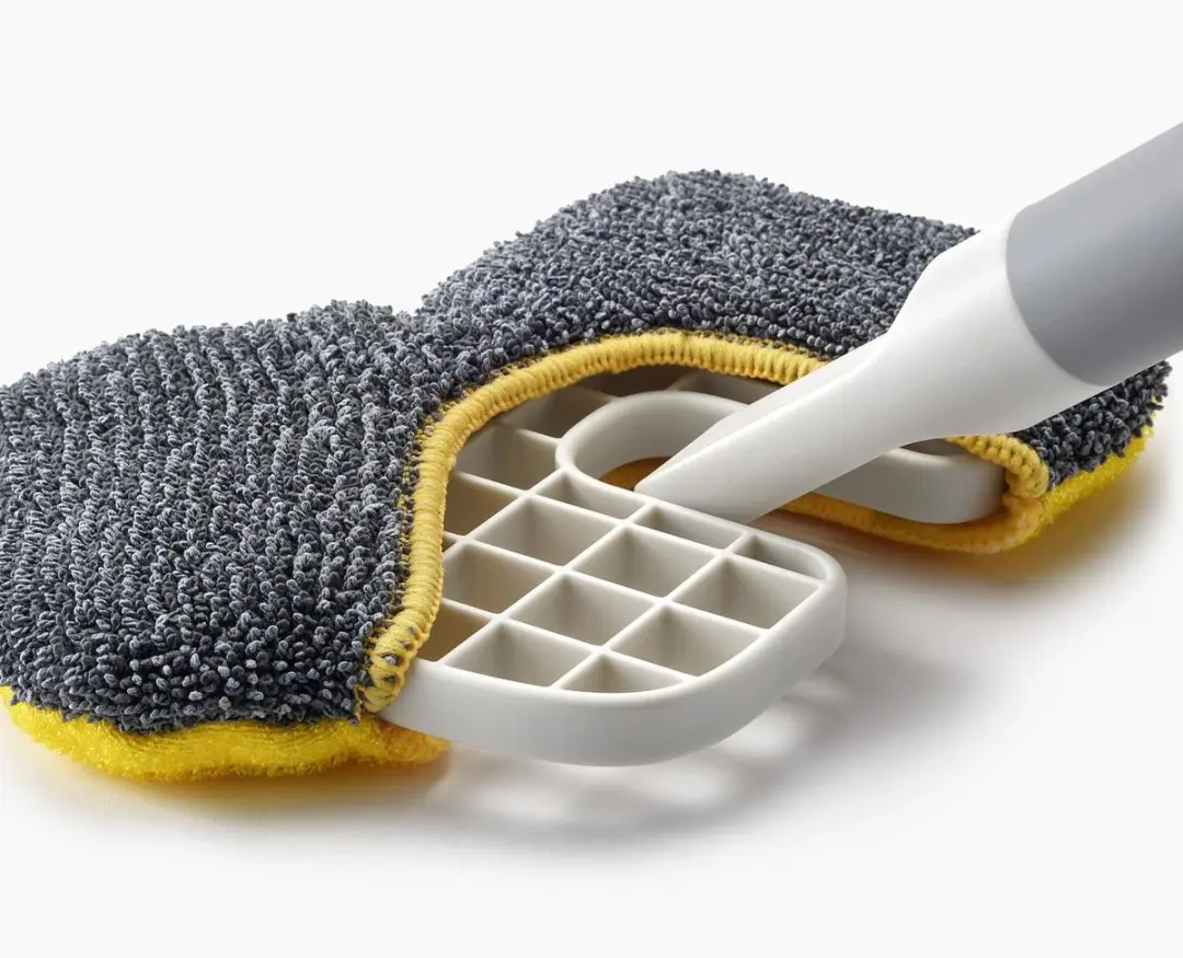 Joseph Joseph CleanTech 2-in-1 Oppervlakte Schrobber - Grijs