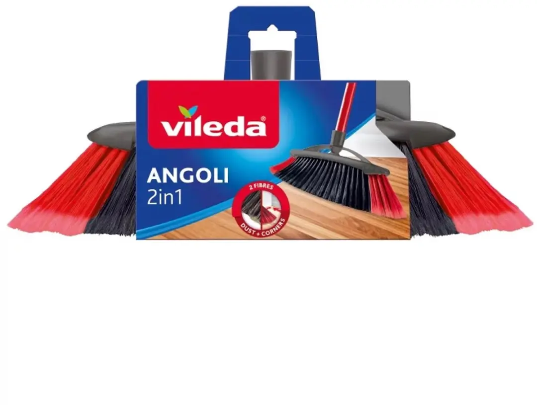 Vileda 2-in-1 XXL Borstel - Rood - 128762