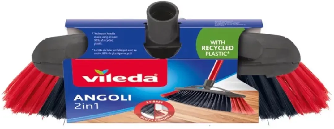 Vileda 2-in-1 XXL Borstel - Rood - 128762