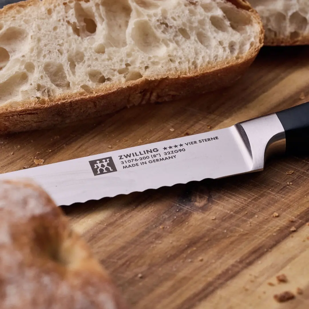 Zwilling 4 Star Broodmes 200mm - Grijs