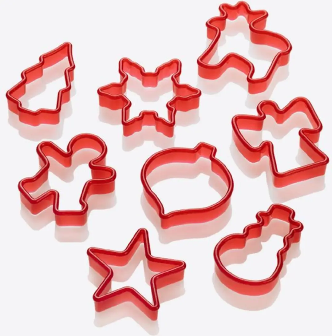 Lurch 8 Uitsteekvormpjes - Rood