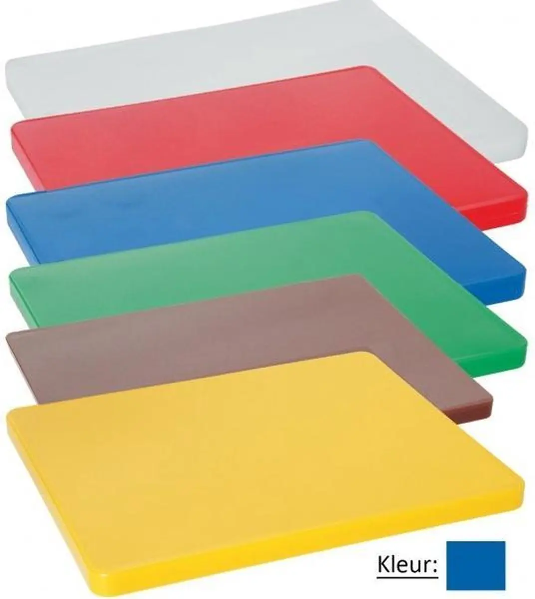 HENDI Snijplank HACCP HDPE 450x300mm - Bruin - afbeelding 6 van 6