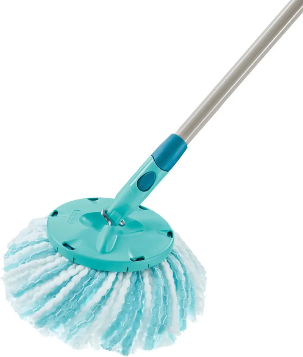 Leifheit Clean Twist Micro Disc Mop Vervangingskop 52104 - Wit/Turquoise