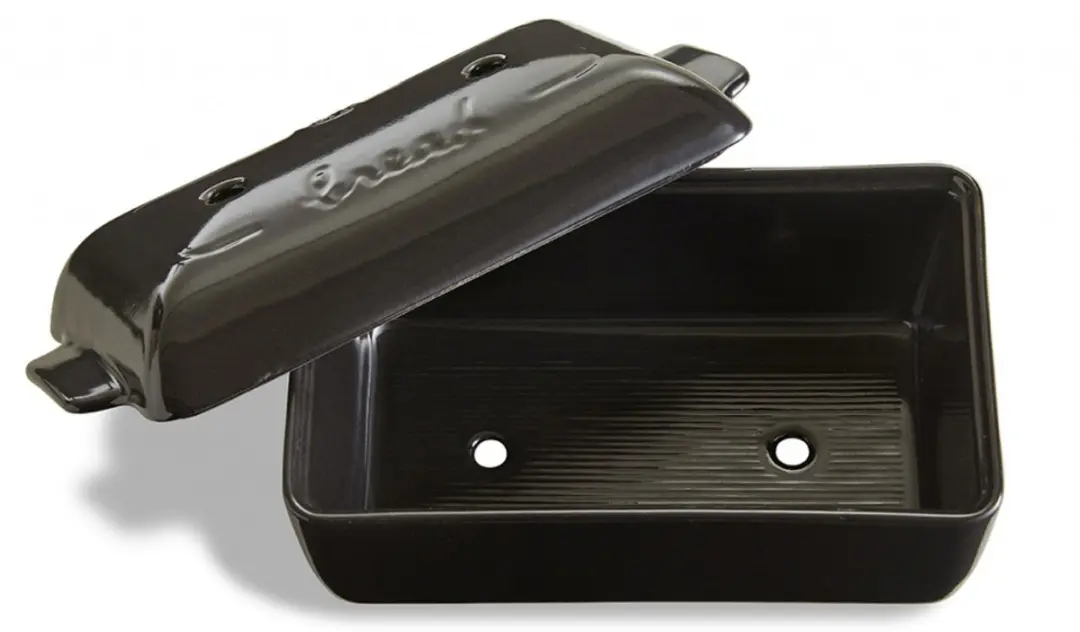Emile Henry Broodbakvorm Busbrood Fusain 2.2L - Zwart