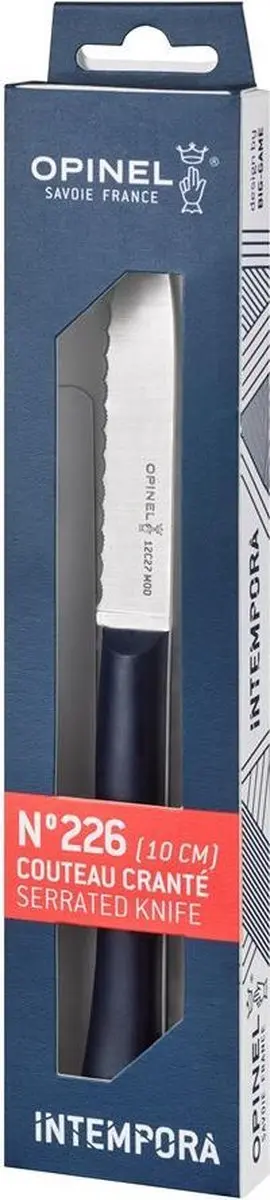 Opinel Intempora N°226 Officemes 10cm - Blauw