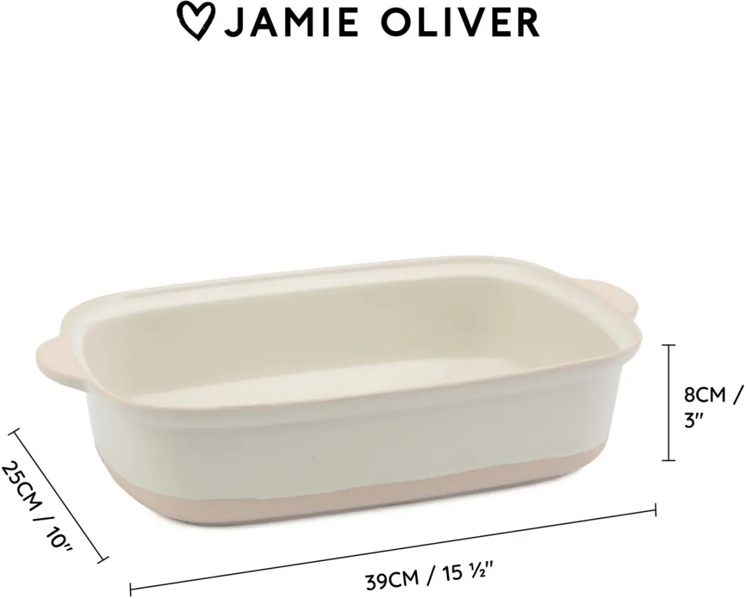 Jamie Oliver Epic Roaster Ovenschaal Wit 39x25x8cm - afbeelding 6 van 6