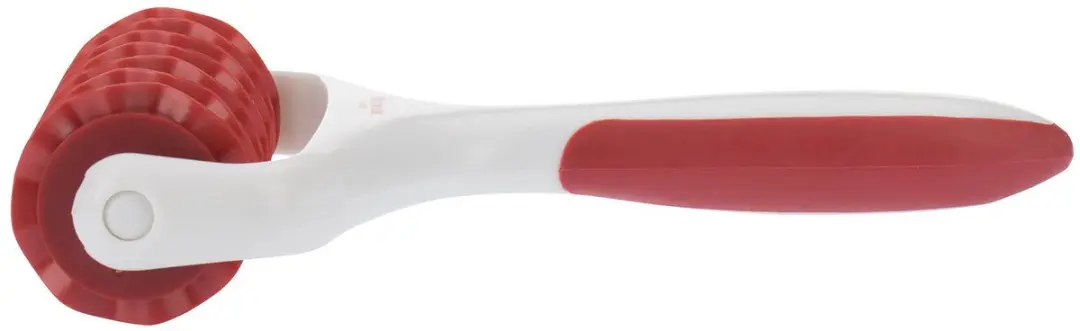 Westmark Deegsnijder 7 Wieltjes - 19,5 cm - Wit/Rood