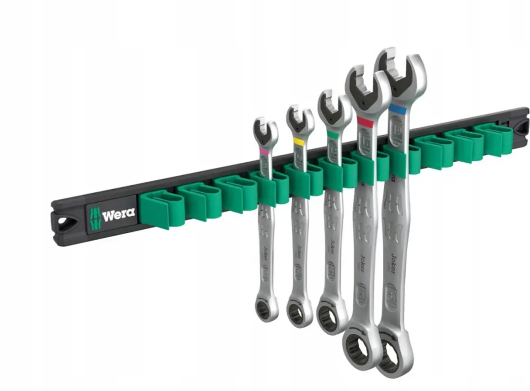 Wera Joker 6000 Ringsleutelset 11-delig - met ratel & magneetstrip