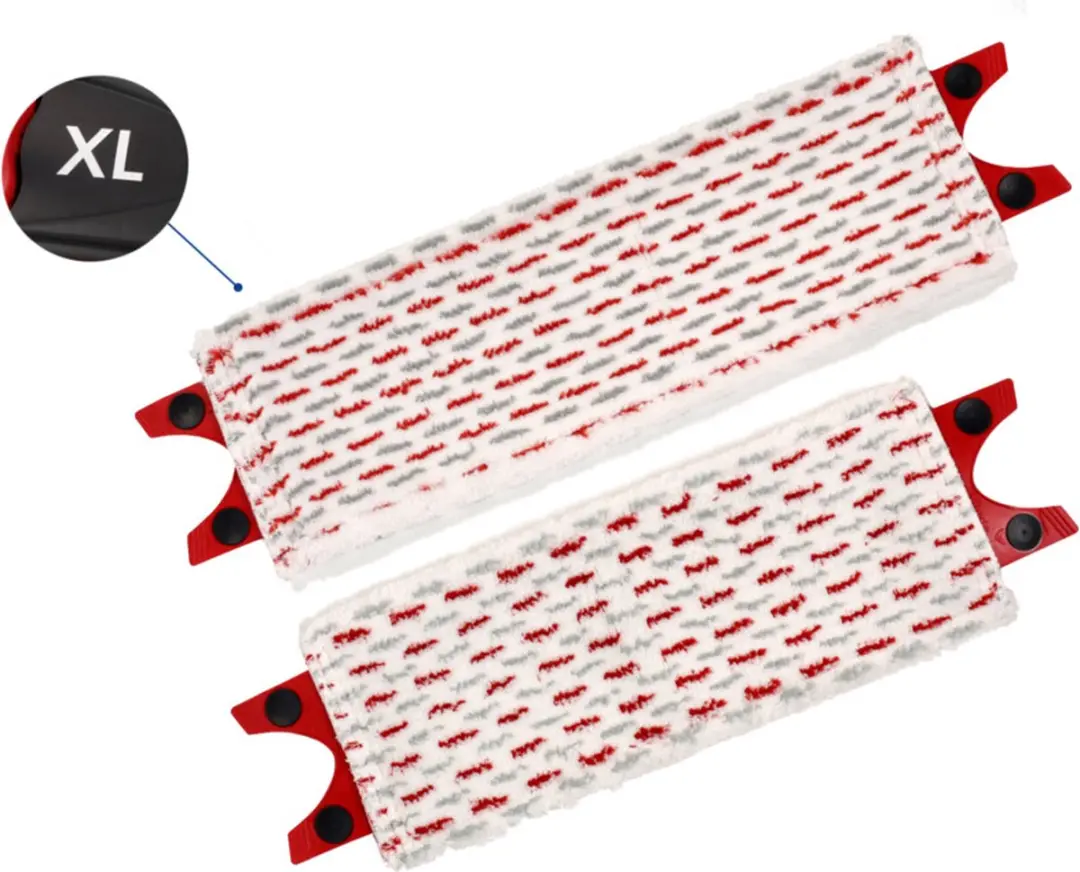 Vileda UltraMax Power 2in1 XL Stofzuigerdoekset - 20 Stuks - Rood/Wit
