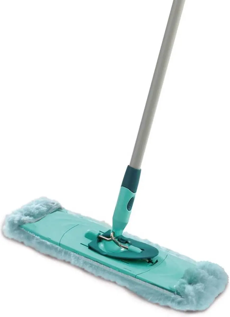 Leifheit Clean Twist M Vloerwisser Doek Static Plus 33cm - Turquoise - afbeelding 6 van 6