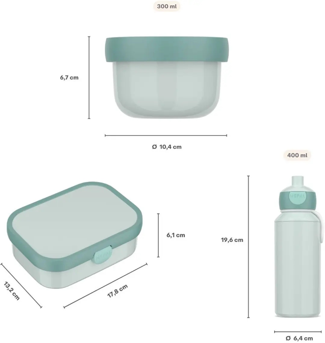 Mepal Campus Lunchset Frozen Friends - 1,45L
