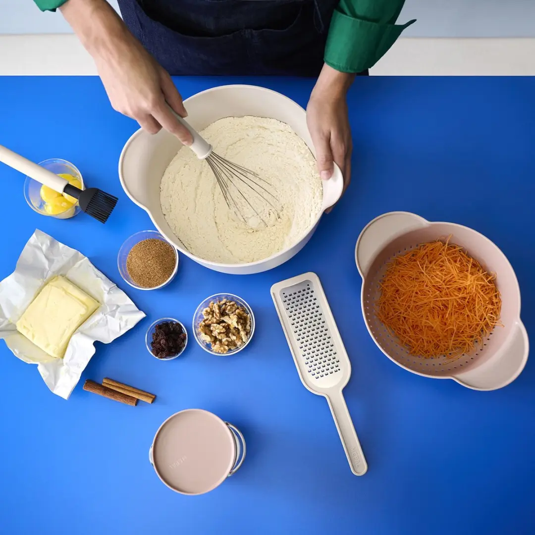 Mepal Chef it Bakset 3-delig - Chalk