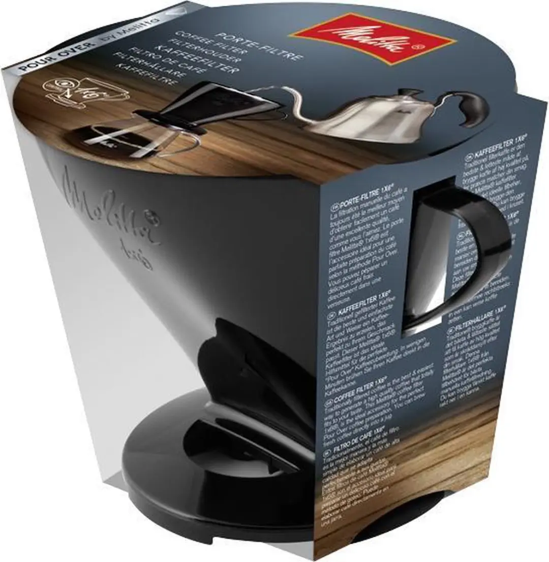 Melitta Koffiefilter 18 Stuks - Zwart