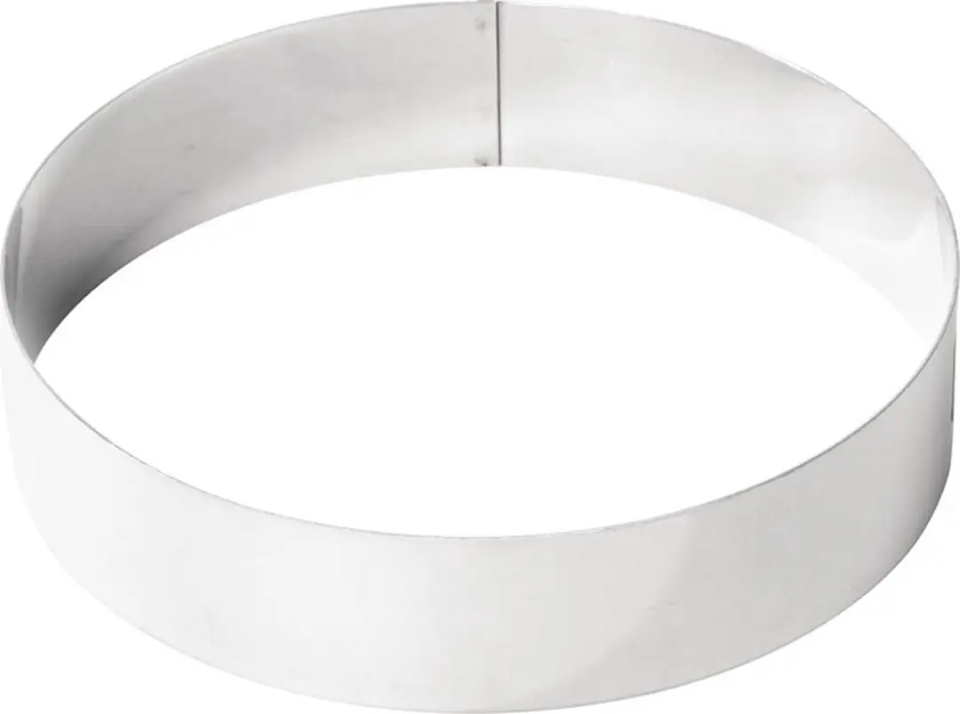 DeBuyer GM376 Moussering RVS Pan - 20x4,5cm - Grijs