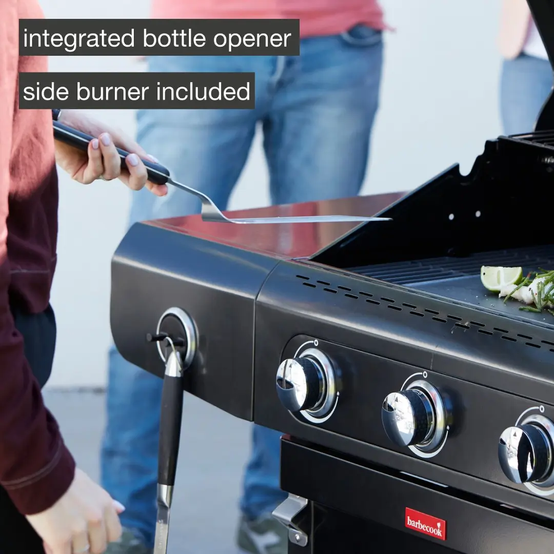 Barbecook Siesta 412 Gas BBQ - 4 Branders - 14 Burgers