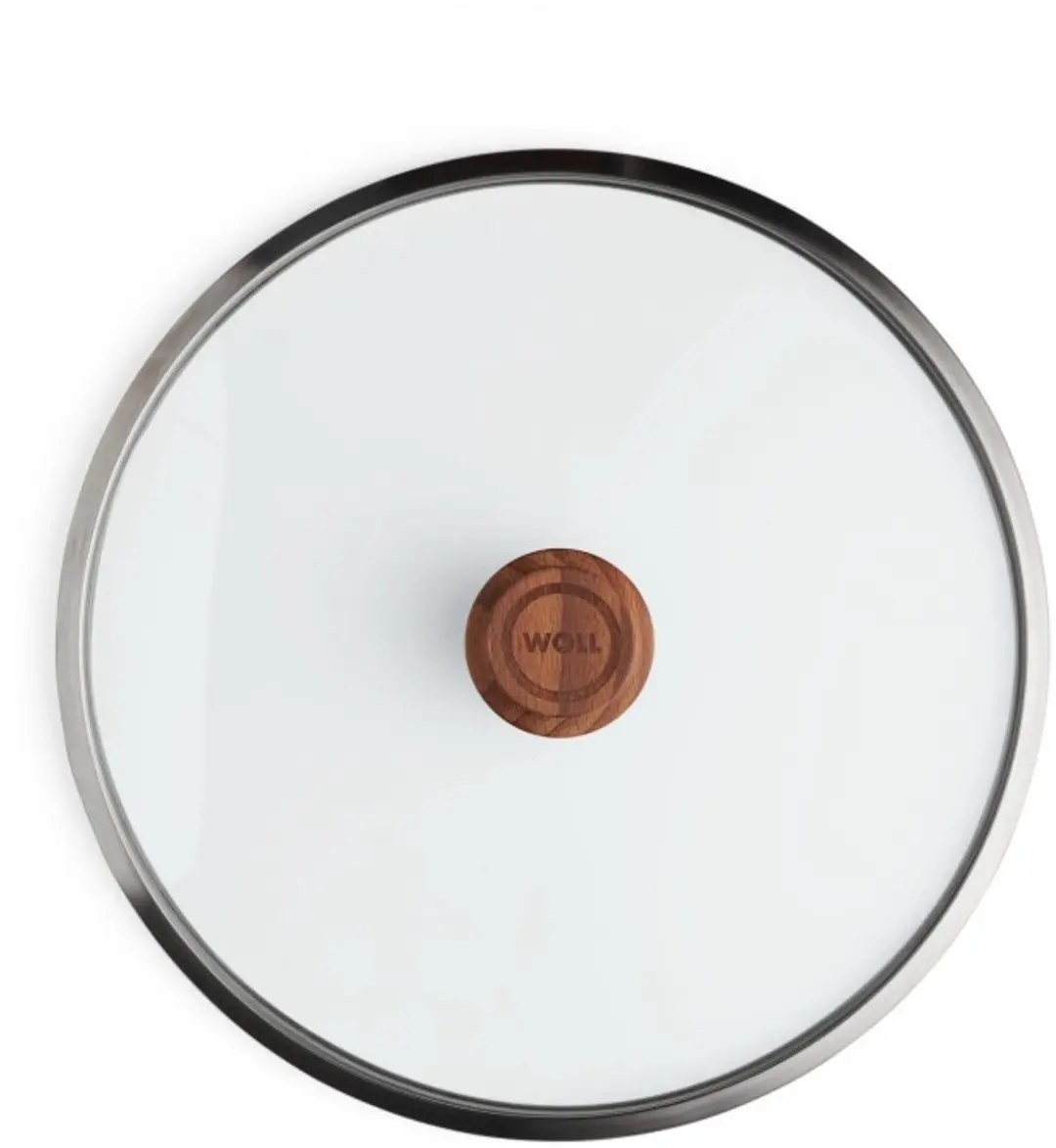 Woll EcoLogic QXR Veiligheidsglas Deksel 30cm - Beukenhout