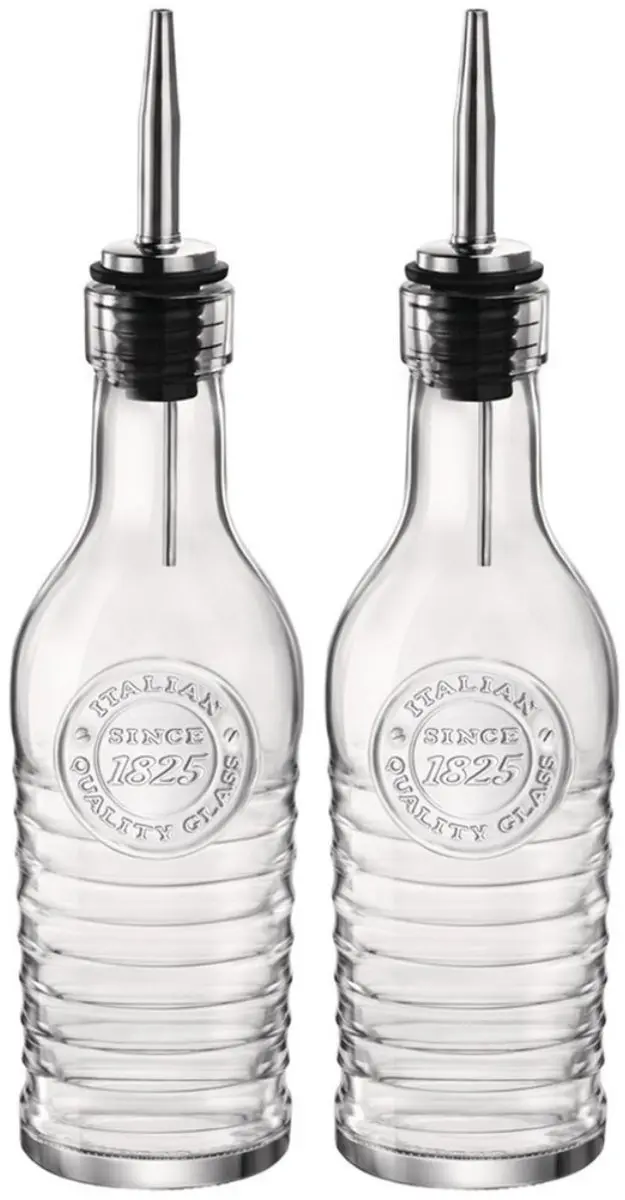 Bormioli Rocco Officina 1825 Olieflessen 275ml - 2 Stuks