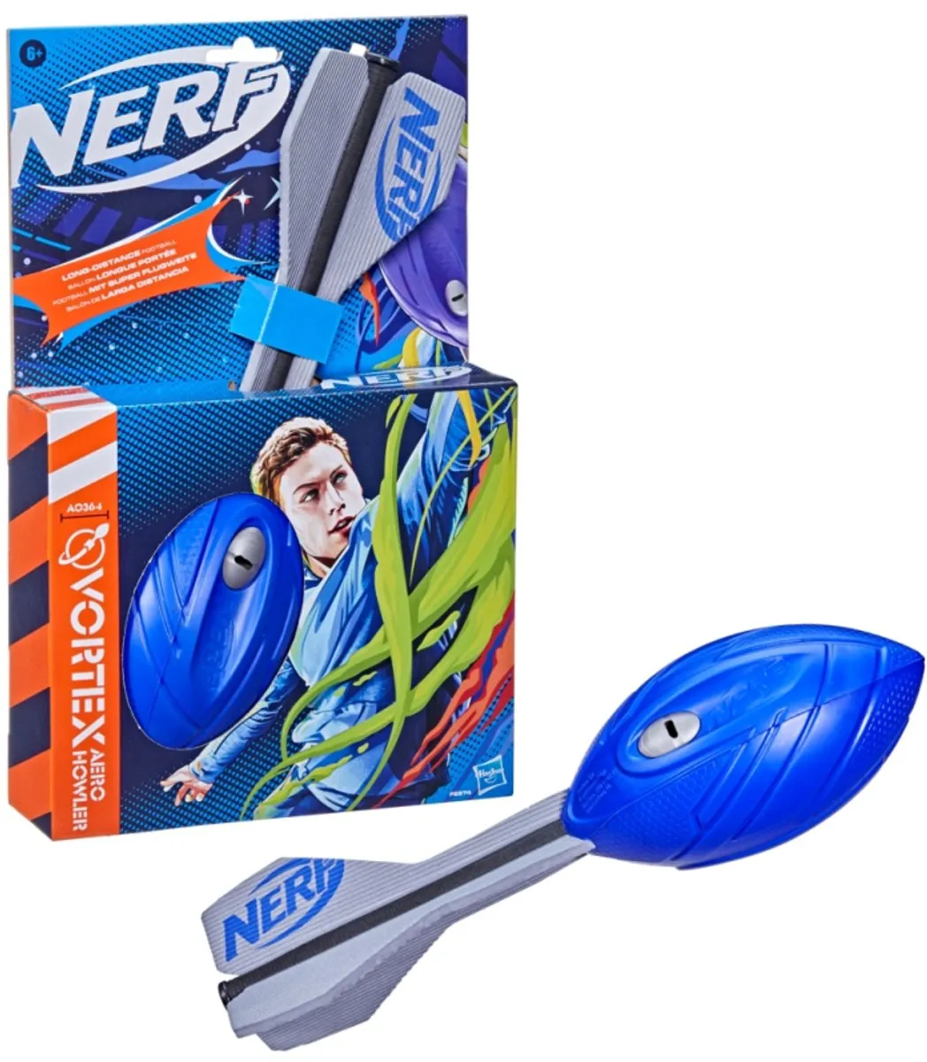 Nerf Vortex Aero Howler JVORGR23 Werpbal - Rood 32cm