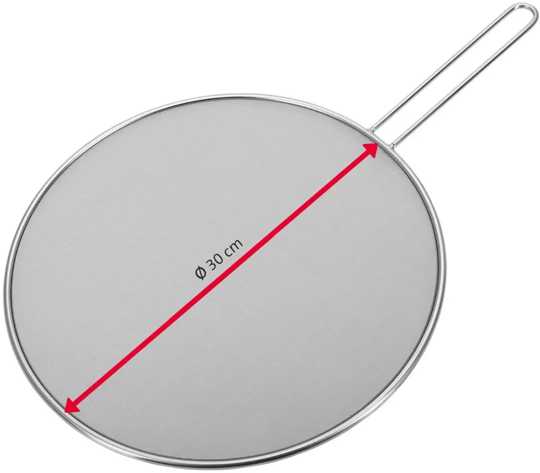 Westmark Antispatdeksel Picante 30cm - Roestvrij staal