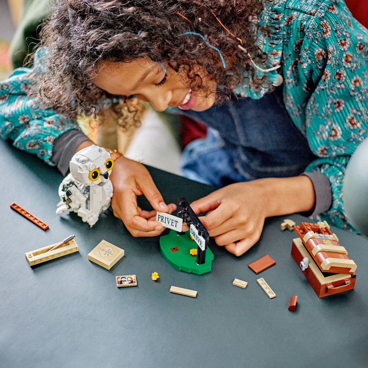 LEGO Harry Potter Hedwig™ bij Ligusterlaan 4 - 76425