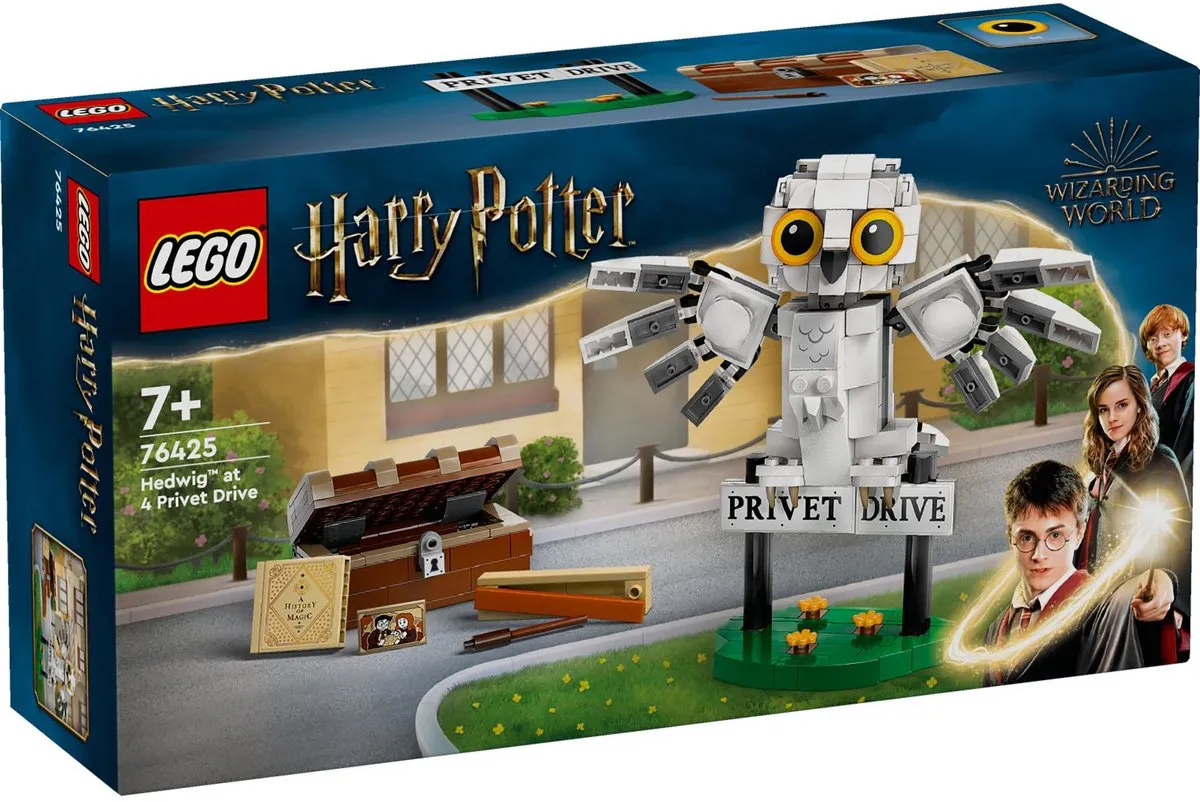 LEGO Harry Potter Hedwig 76425 - 337 Stukken - Meerkleurig