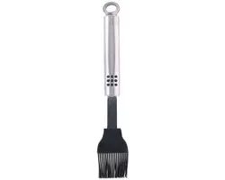 Alpina Bakkwast 24cm - RVS/Polypropyleen - Zilver/Zwart