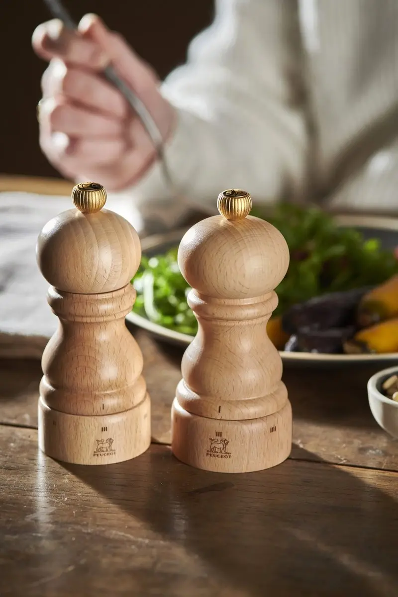 Peugeot Paris Zoutmolen 12cm - Naturel Hout - afbeelding 6 van 6