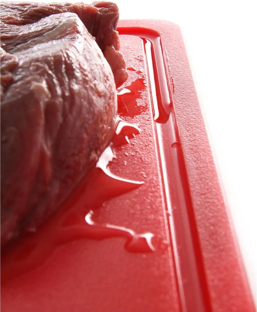 HENDI HACCP Snijplank Rood 325x265mm