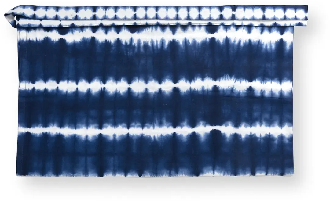 vtwonen Tie-Dye Keukenschort - 66x110cm - Blauw/Wit
