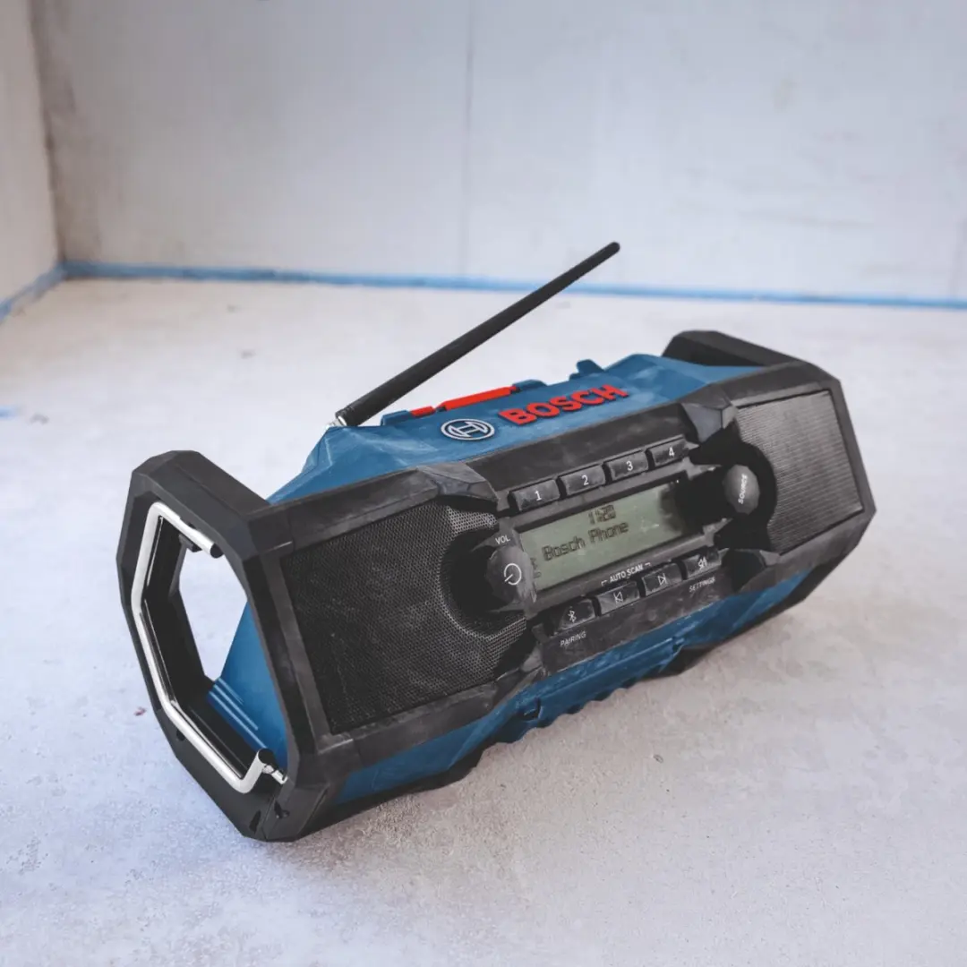Bosch Professional GPB 18V-3SC Bouwradio - DAB+/FM/AM - Bluetooth - Groen