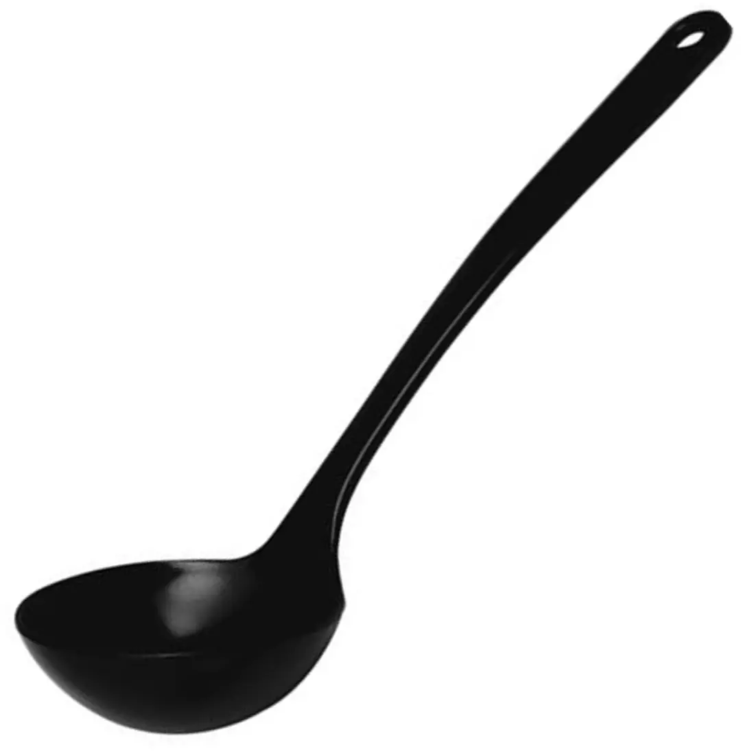 Hendi Sauslepel 0,14L - Zwart
