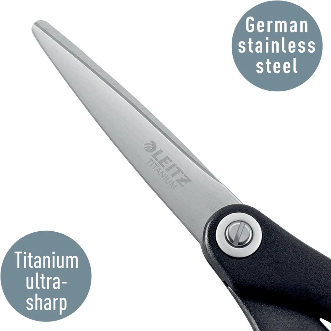 Leitz Titanium Schaar 150mm - Zwart