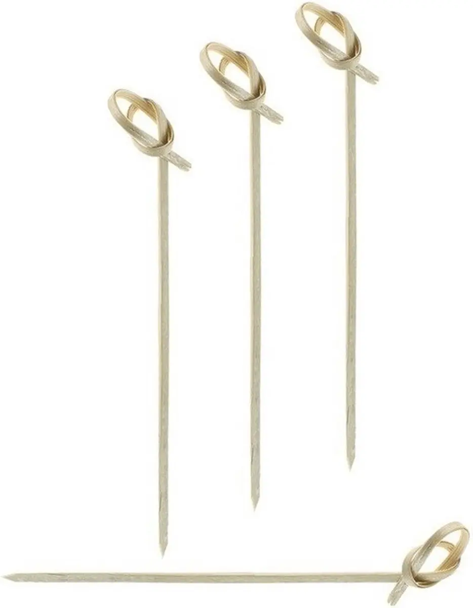 Cosy&Trendy Bamboe Hapjesprikkers 100 Stuks