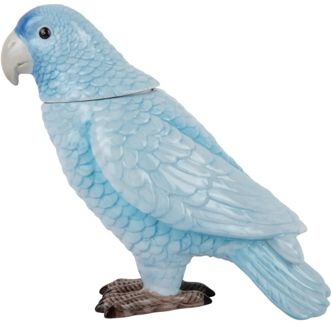 Present Time Voorraadpot Bird PT4070LB - Zachtblauw