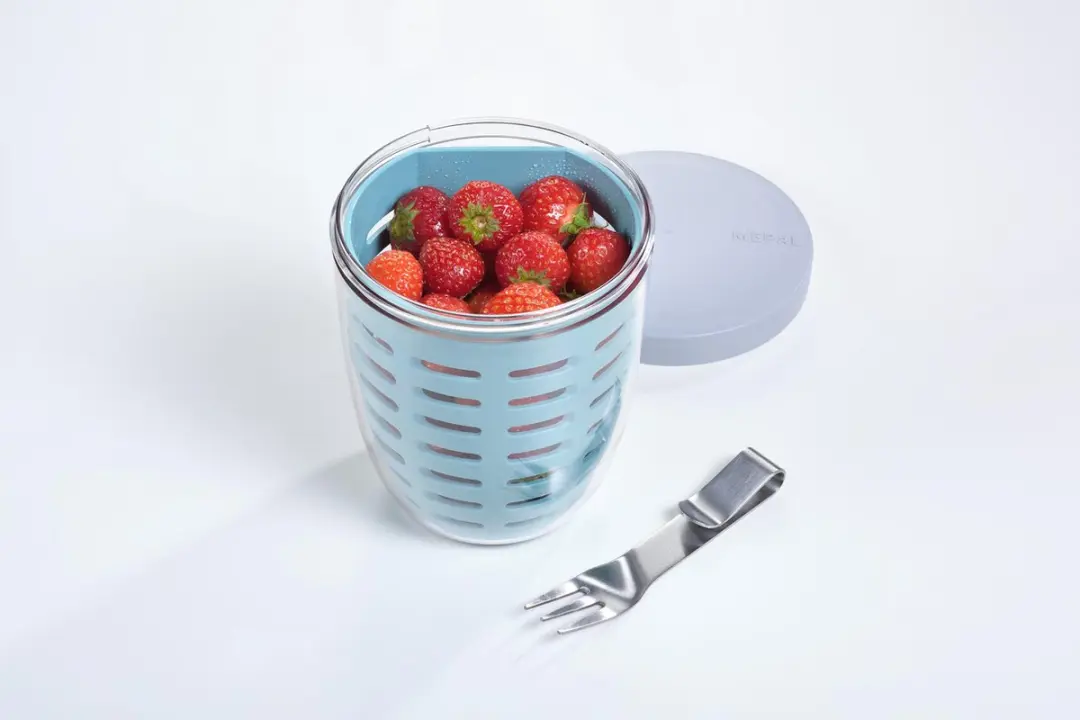 Mepal Fruit- & Veggiepot Ellipse Nordic Green - 0,6L - 3-delig