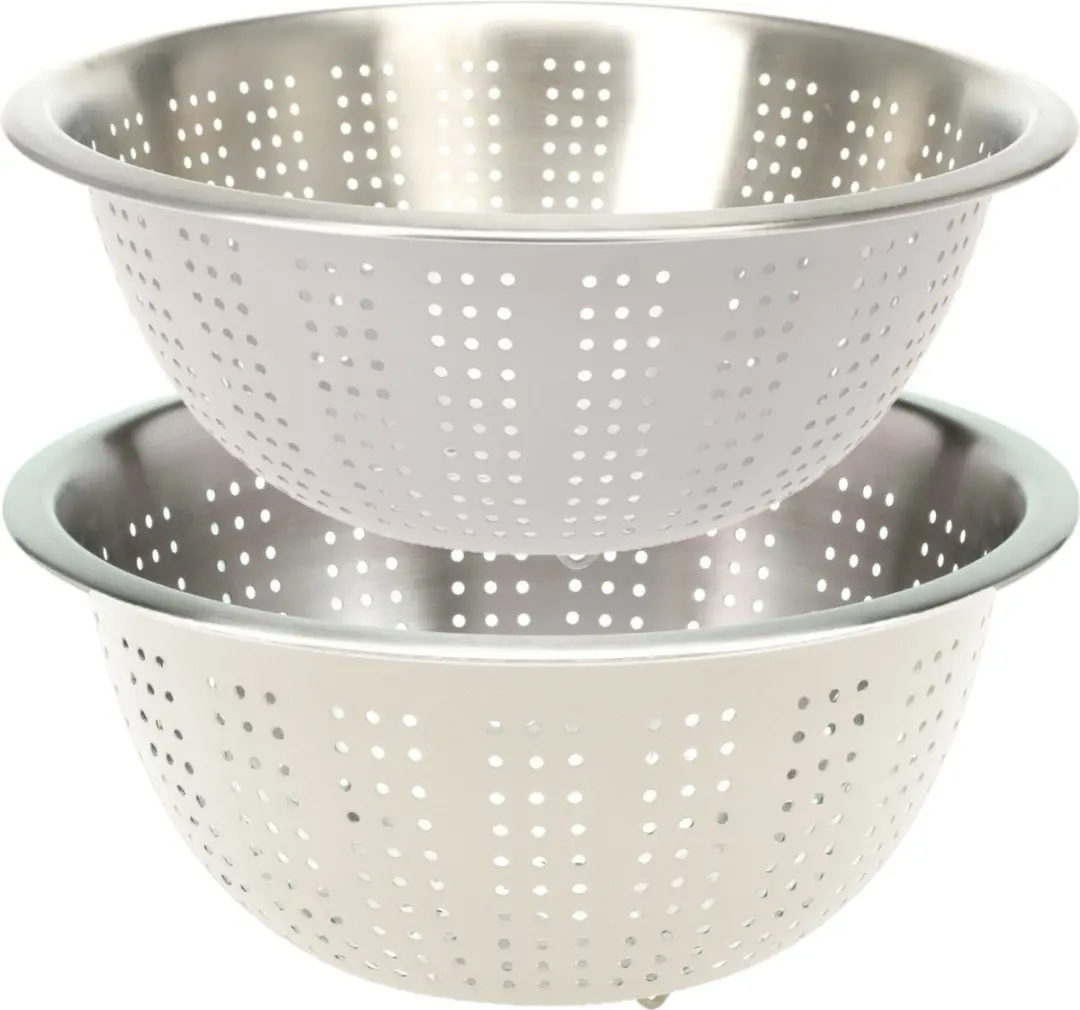 Excellent Houseware RVS Keukenvergiet Set 24/27cm