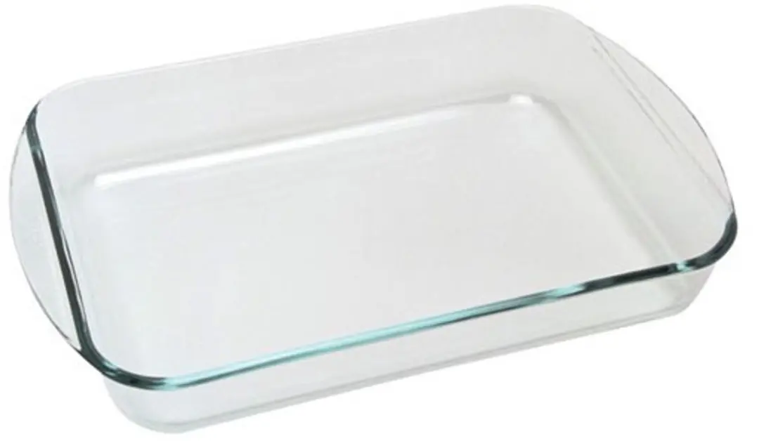 PYREX Rechthoekige Ovenschaal 2,6L 35x23x5cm - Transparant