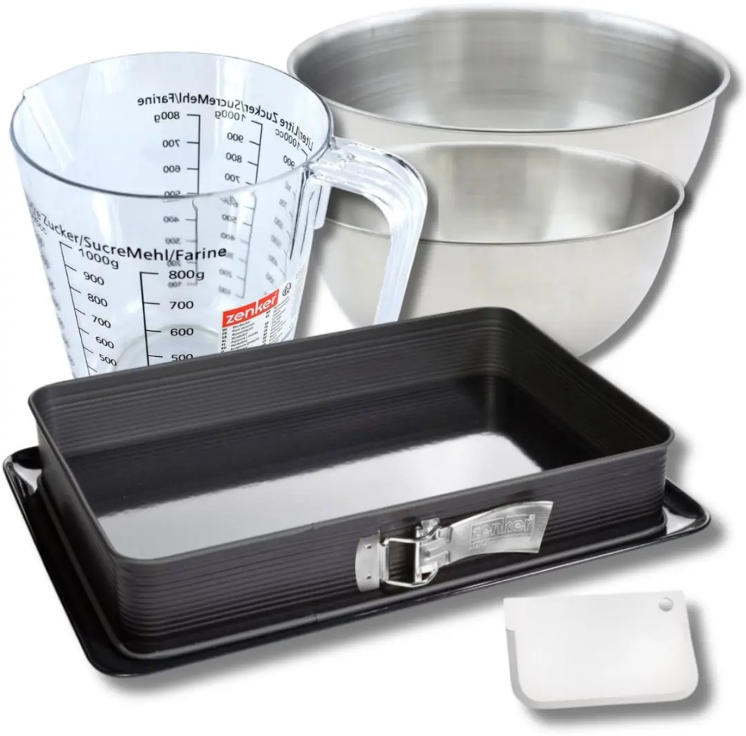 Zenker Bakkersset met Springvorm 42x29cm