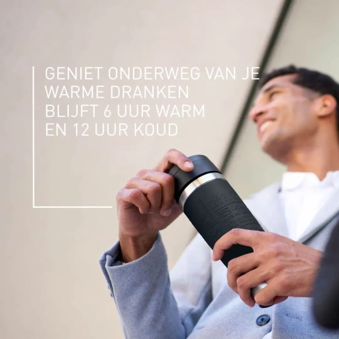 Tefal Travel Mug N2022010 Thermosfles 500ml - Zwart