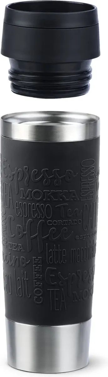 Tefal Travel Mug N2022010 Thermosfles 500ml - Zwart
