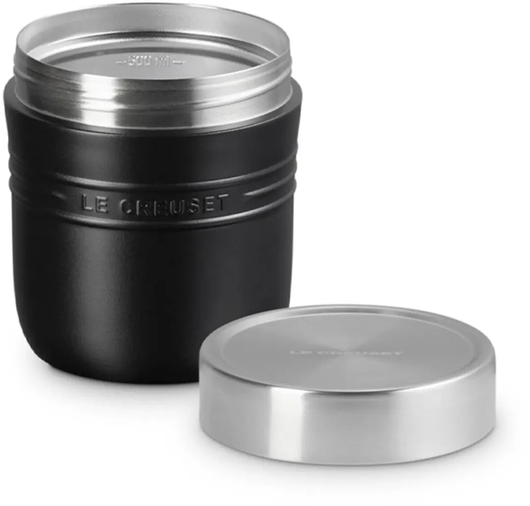Le Creuset Lunchbeker On The Go 0,5L - Mat Zwart