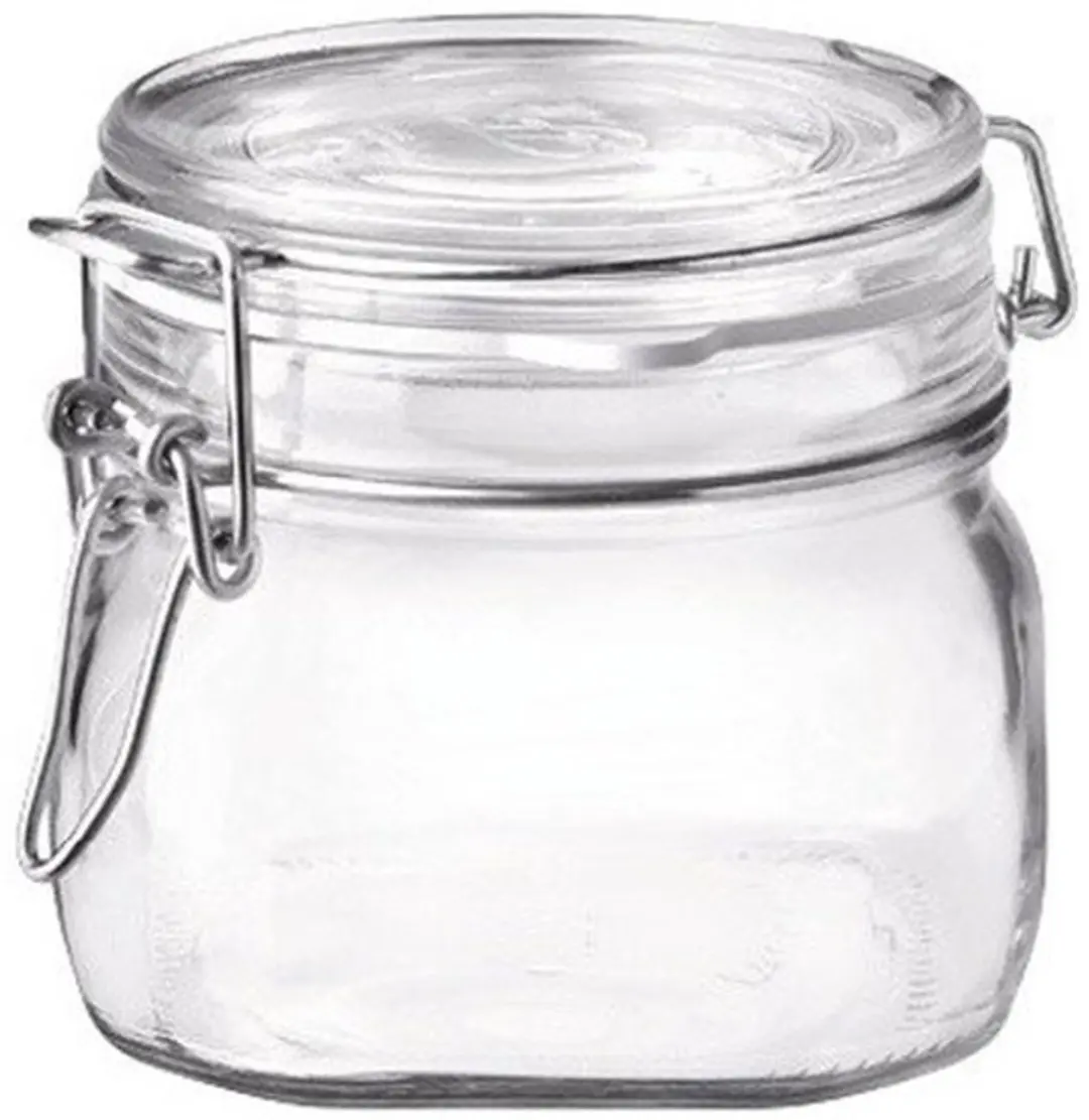Bormioli Rocco Weckpotten 500ml - 4x4 Stuks - Transparant