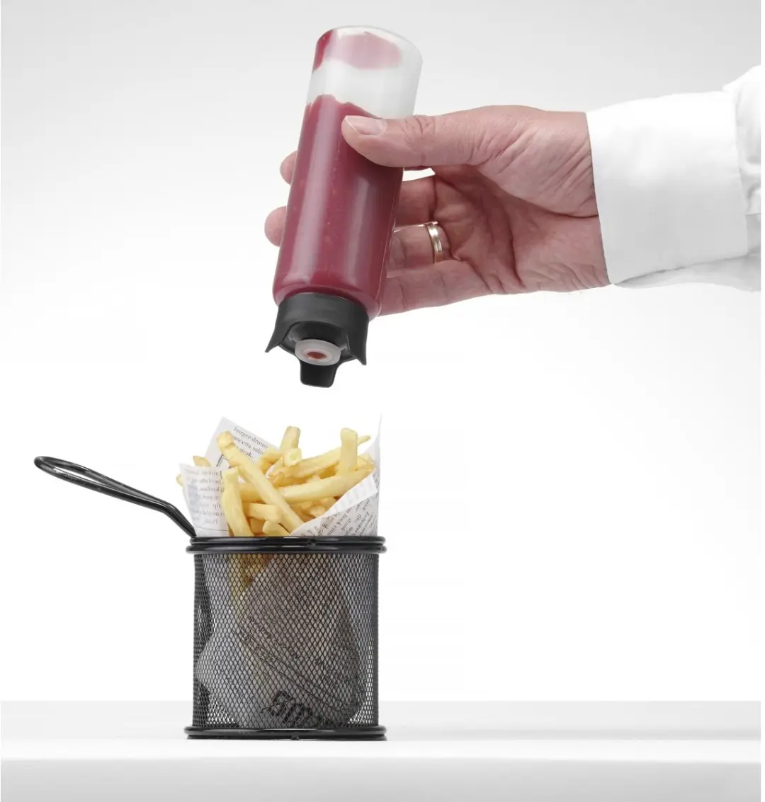 Hendi Non-drip Dispenser Flacon 0,23L - Transparant - afbeelding 5 van 6