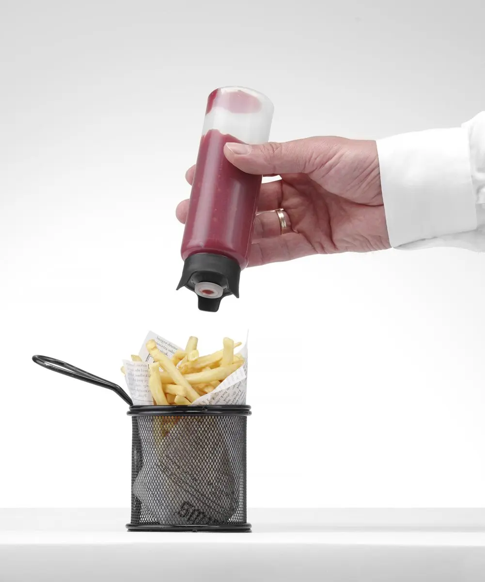 Hendi Non-drip Dispenser Flacon 0,23L - Transparant - afbeelding 3 van 6