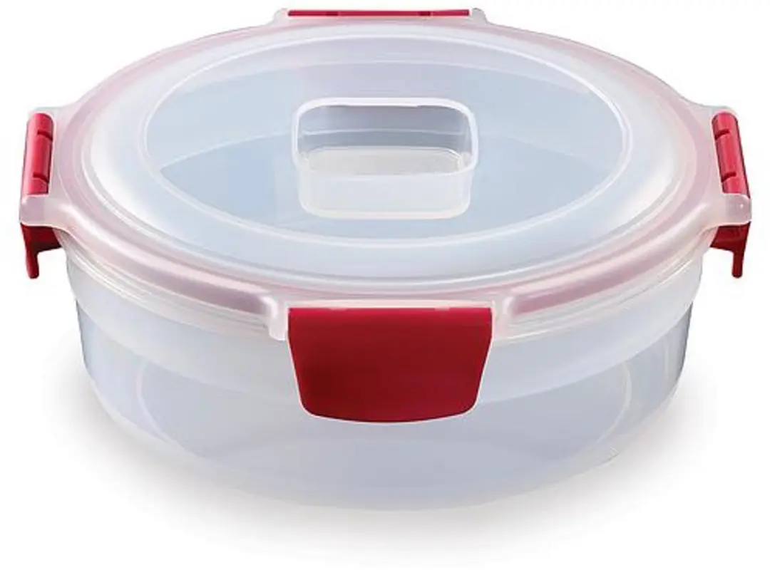 Joseph Joseph Nest Lock Ronde Vershouddozen Set 4-delig - 1L - Rood - afbeelding 6 van 6