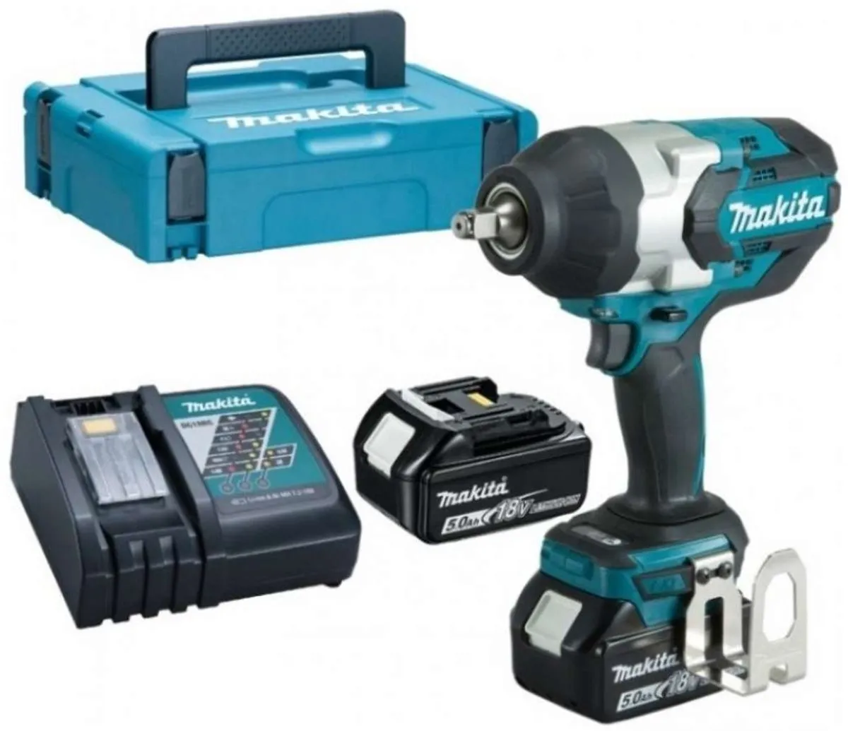 Makita DTW1002RTJ Accu Slagmoersleutel - 1050Nm - 2x 5.0Ah - Koolborstelloos