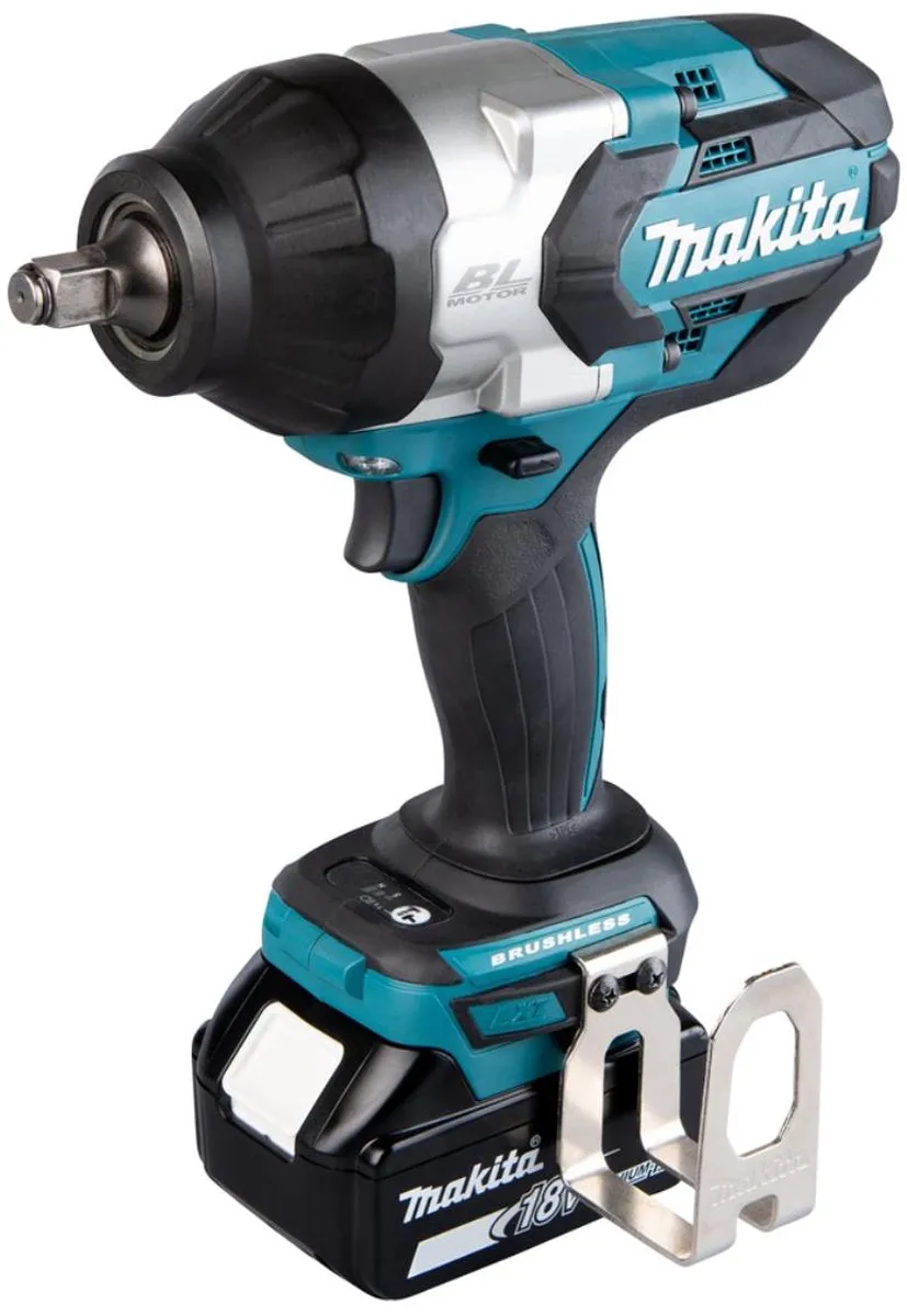 Makita DTW1002RTJ Accu Slagmoersleutel - 1050Nm - 2x 5.0Ah - Koolborstelloos