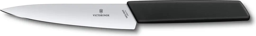 Victorinox Swiss Modern Koksmes 15cm - Zwart