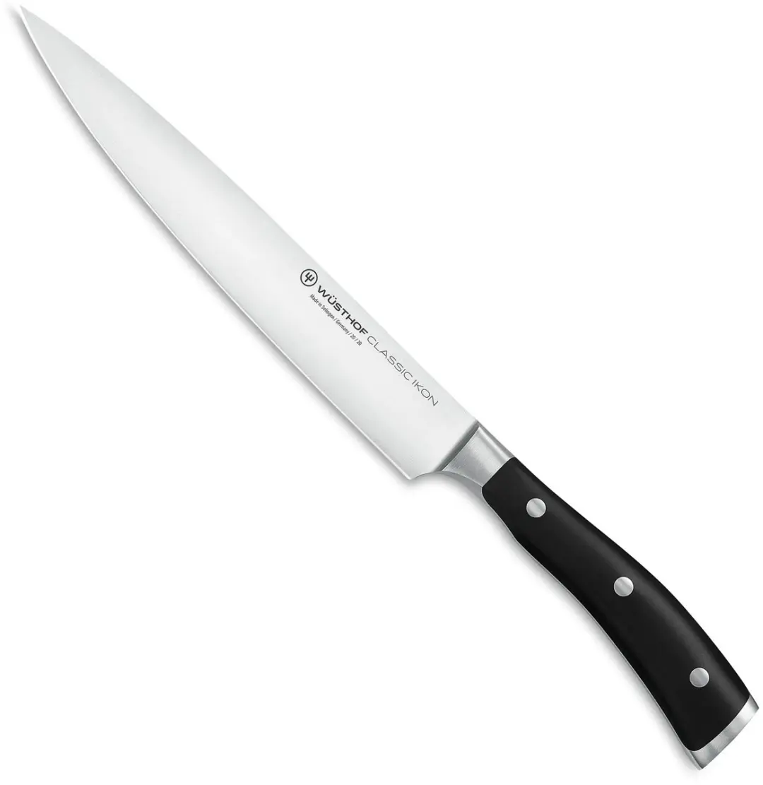 Wusthof Classic Ikon Vleesmes 20cm - Zwart