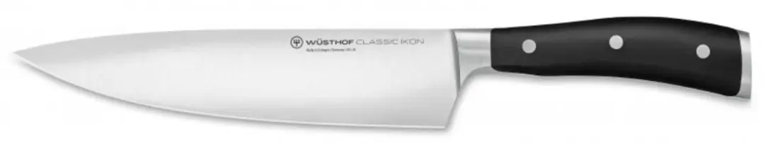 Wusthof Classic Ikon Vleesmes 20cm - Zwart